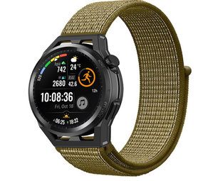 Strap-it Bracelet nylon Huawei Watch GT (olive)