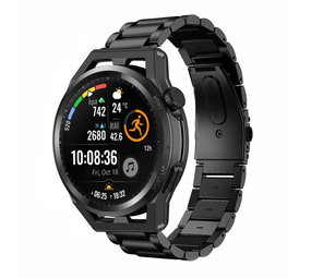 Strap-it Bracelet acier Huawei Watch GT (noir)