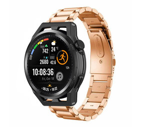 Strap-it Bracelet acier Huawei Watch GT (or rose)