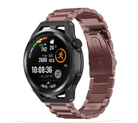 Strap-it Bracelet acier Huawei Watch GT (bronze or)