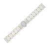 Strap-it Strap-it Bracelet acier/ceramic Huawei Watch GT (blanc/or) Strap-it Strap-it Bracelet acier/ceramic Huawei Watch GT (blanc/or)