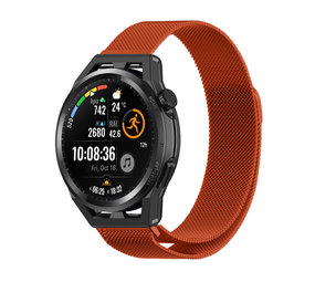 Strap-it Bracelet Milanaise Huawei Watch GT (orange)