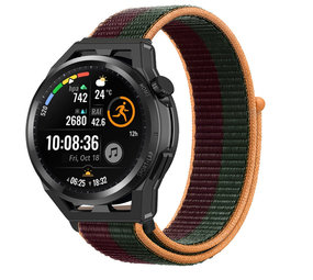Strap-it Bracelet nylon Huawei Watch GT (cherise)