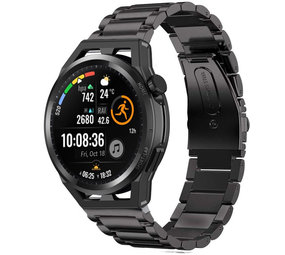 Strap-it Bracelet titane Huawei Watch GT (noir)