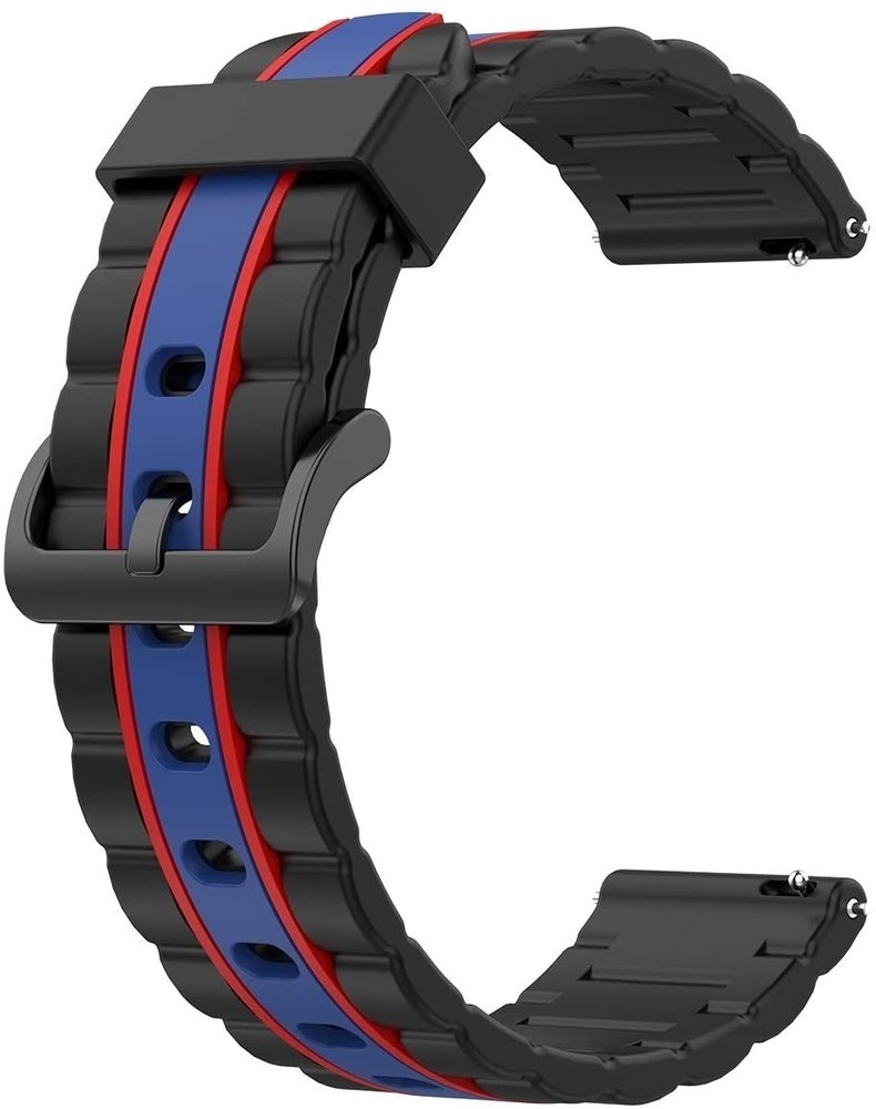Strap-it Strap-it Bracelet édition spéciale Huawei Watch GT (noir/bleu)