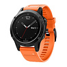 Strap-it Strap-it Bracelet silicone Garmin Fenix 5 / 6 (orange) Strap-it Strap-it Bracelet silicone Garmin Fenix 5 / 6 (orange)