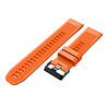 Strap-it Strap-it Bracelet silicone Garmin Fenix 5 / 6 (orange) Strap-it Strap-it Bracelet silicone Garmin Fenix 5 / 6 (orange)