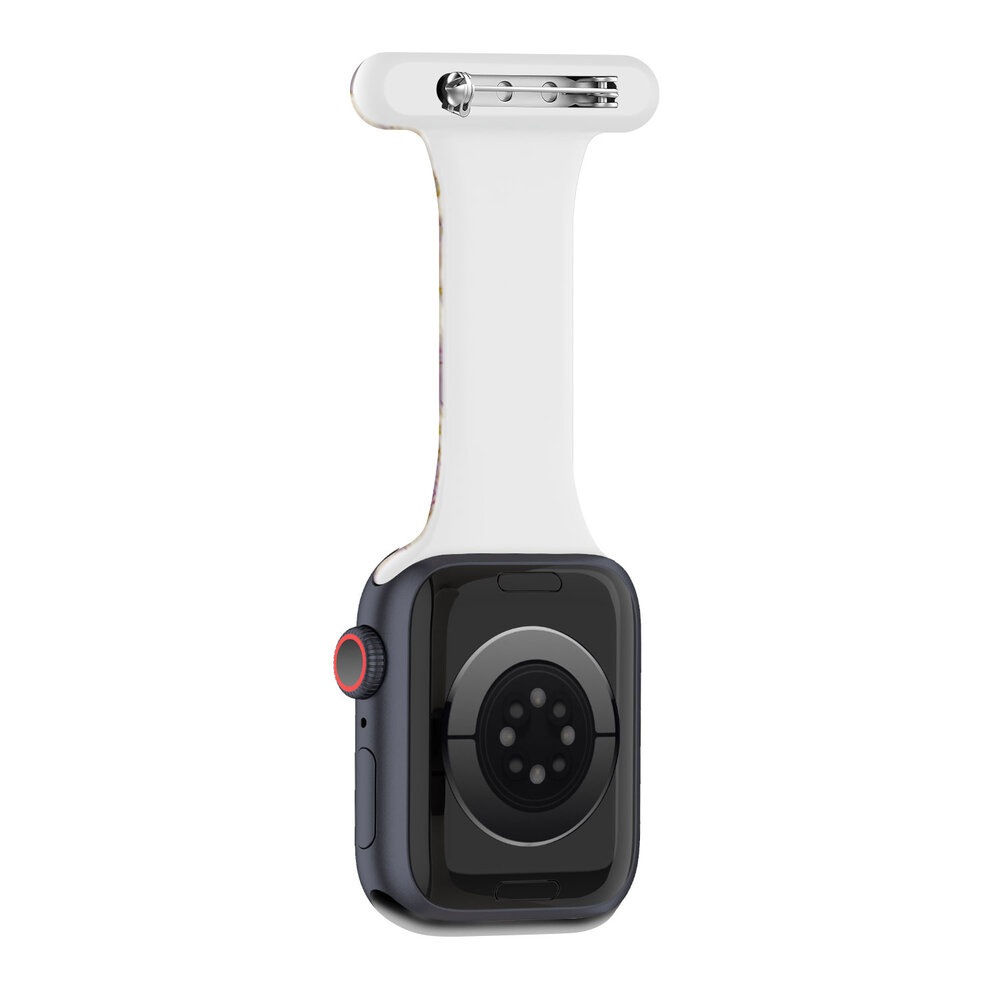 Strap-it Strap-it Apple Watch bracelet pour infirmière (léopard)