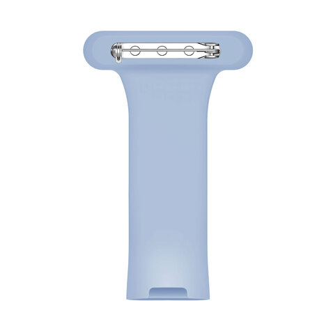 Strap-it Strap-it Fitbit Charge 4 bracelet pour infirmière (bleu clair)