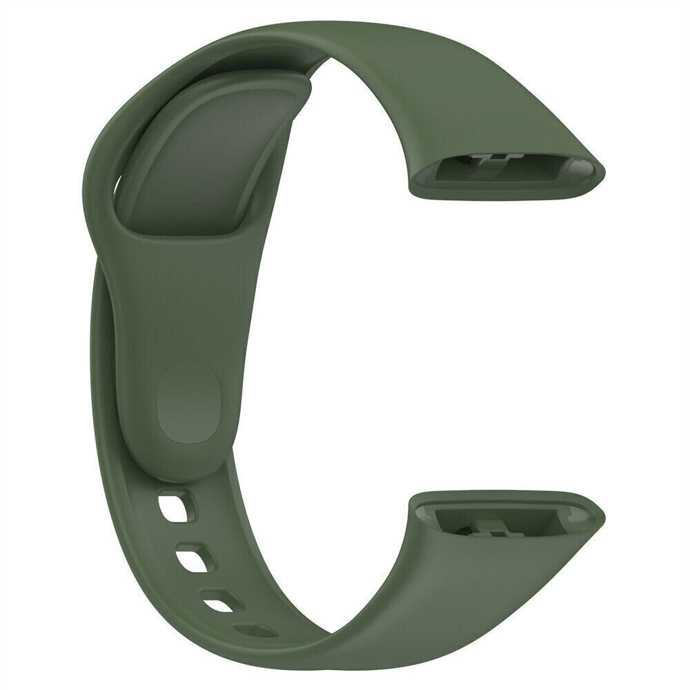 Strap-it Strap-it Bracelet silicone Redmi Watch 3 (vert foncé)