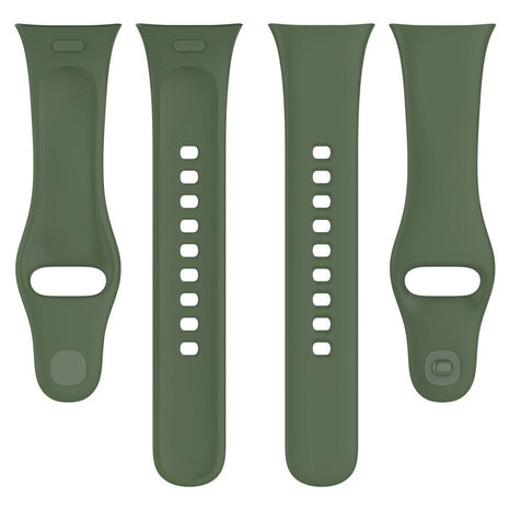 Strap-it Strap-it Bracelet silicone Redmi Watch 3 (vert foncé)
