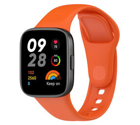 Strap-it Bracelet silicone Redmi Watch 3 (orange)