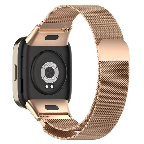 Strap-it Strap-it Bracelet Milanais Redmi Watch 3 (or rose) Strap-it Strap-it Bracelet Milanais Redmi Watch 3 (or rose)