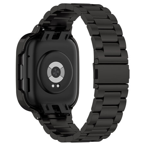 Strap-it Strap-it Bracelet acier Redmi Watch 3 (noir)