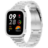 Strap-it Bracelet acier Redmi Watch 3 (argent)
