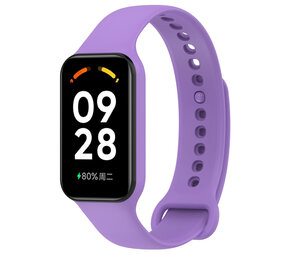 Strap-it Bracelet silicone Xiaomi Redmi Smart Band 2 (violet)