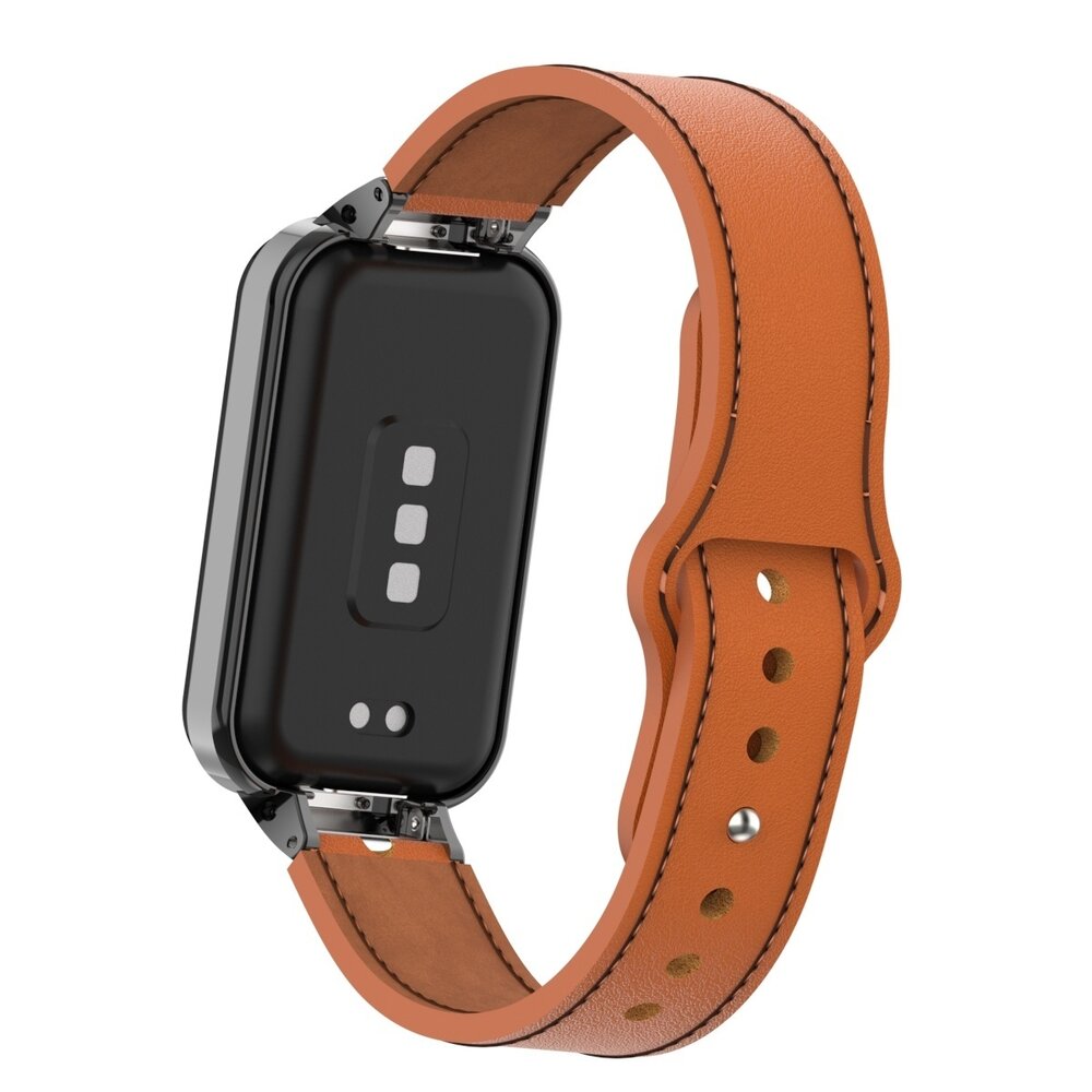 Strap-it Strap-it Bracelet cuir Xiaomi Redmi Smart Band 2 (marron)
