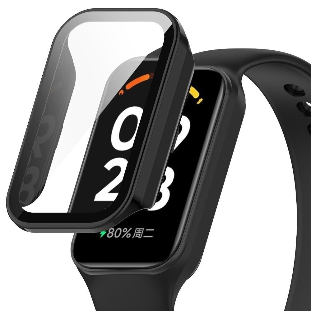 Strap-it Strap-it Coque rigide avec verre Xiaomi Redmi Smart Band 2 (noir)
