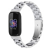 Strap-it Strap-it Bracelet acier Fitbit Inspire 3 (argent) Strap-it Strap-it Bracelet acier Fitbit Inspire 3 (argent)