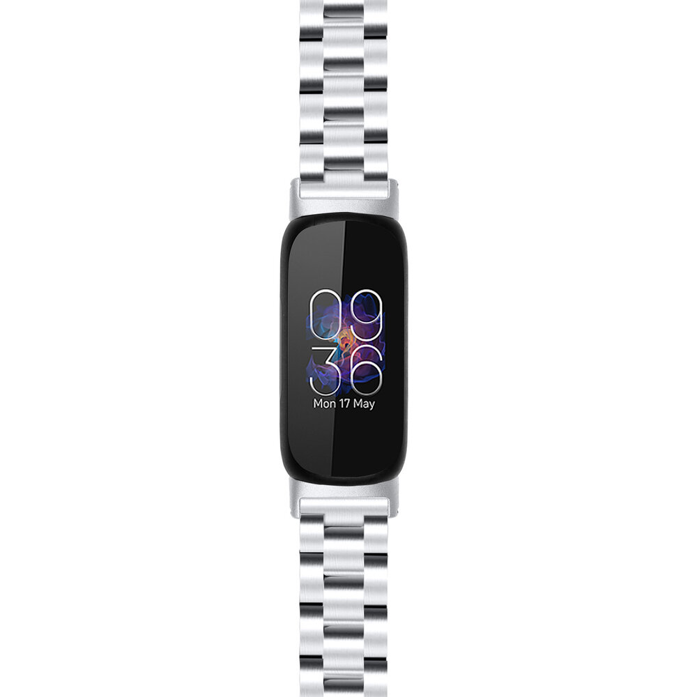 Strap-it Strap-it Bracelet acier Fitbit Inspire 3 (argent)