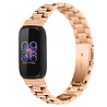 Strap-it Strap-it Bracelet acier Fitbit Inspire 3 (or rose) Strap-it Strap-it Bracelet acier Fitbit Inspire 3 (or rose)