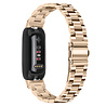 Strap-it Strap-it Bracelet acier Fitbit Inspire 3 (champagne) Strap-it Strap-it Bracelet acier Fitbit Inspire 3 (champagne)