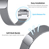 Strap-it Strap-it Bracelet Milanais Fitbit Inspire 3 (argent) Strap-it Strap-it Bracelet Milanais Fitbit Inspire 3 (argent)