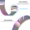 Strap-it Strap-it Bracelet Milanais Fitbit Inspire 3 (arc-en-ciel) Strap-it Strap-it Bracelet Milanais Fitbit Inspire 3 (arc-en-ciel)