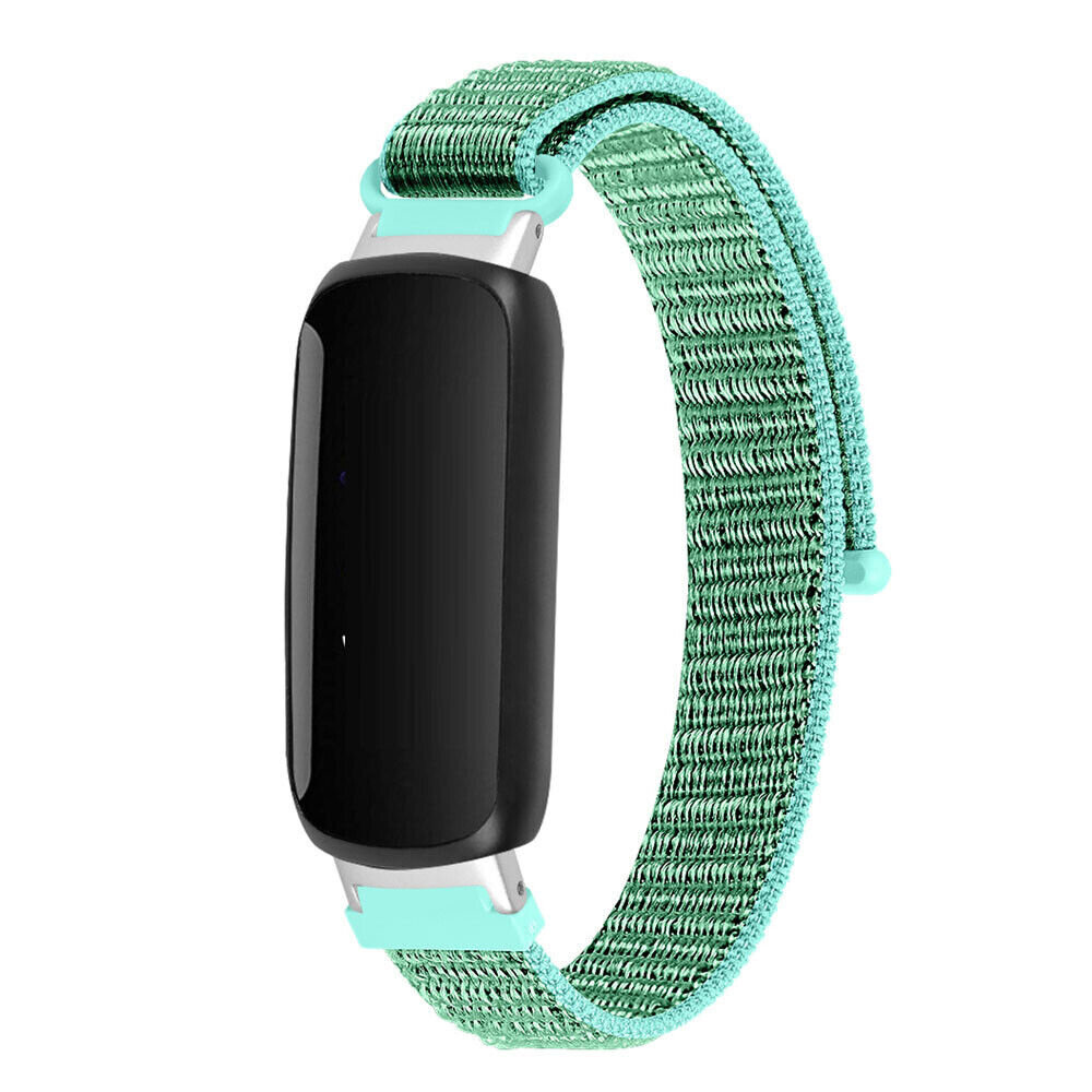 Strap-it Strap-it Bracelet nylon Fitbit Inspire 3 (menthe)