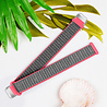 Strap-it Strap-it Bracelet nylon Fitbit Inspire 3 (rose/gris) Strap-it Strap-it Bracelet nylon Fitbit Inspire 3 (rose/gris)