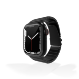 Strap-it Bracelet titane de luxe Apple Watch (noir)