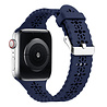 Strap-it Strap-it Bracelet silicone à motifs Apple Watch (bleu foncé) Strap-it Strap-it Bracelet silicone à motifs Apple Watch (bleu foncé)
