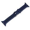 Strap-it Strap-it Bracelet silicone à motifs Apple Watch (bleu foncé) Strap-it Strap-it Bracelet silicone à motifs Apple Watch (bleu foncé)
