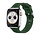 Strap-it Bracelet silicone à motifs Apple Watch (vert foncé)