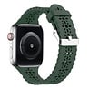 Strap-it Strap-it Bracelet silicone à motifs Apple Watch (vert foncé) Strap-it Strap-it Bracelet silicone à motifs Apple Watch (vert foncé)