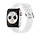 Strap-it Bracelet silicone à motifs Apple Watch (blanc)