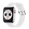 Strap-it Strap-it Bracelet silicone à motifs Apple Watch (blanc) Strap-it Strap-it Bracelet silicone à motifs Apple Watch (blanc)