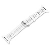 Strap-it Strap-it Bracelet silicone à motifs Apple Watch (blanc) Strap-it Strap-it Bracelet silicone à motifs Apple Watch (blanc)