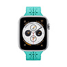 Strap-it Strap-it Bracelet silicone à motifs Apple Watch (turquoise) Strap-it Strap-it Bracelet silicone à motifs Apple Watch (turquoise)