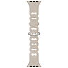 Strap-it Strap-it Bracelet silicone chaîne Apple Watch (beige) Strap-it Strap-it Bracelet silicone chaîne Apple Watch (beige)