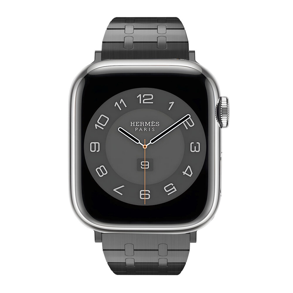 Strap-it Strap-it Bracelet acier royale Apple Watch (noir)