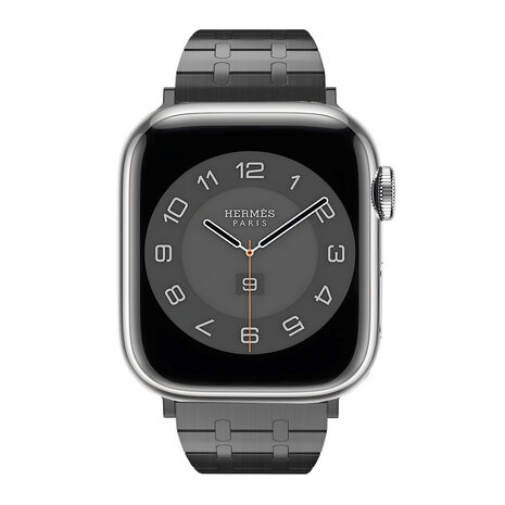 Strap-it Strap-it Bracelet acier royale Apple Watch (noir)