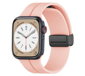 Strap-it Bracelet à fermoir magnétique Apple Watch (rose clair)