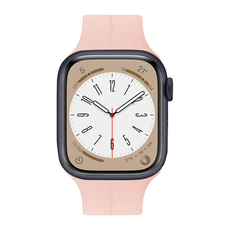 Strap-it Strap-it Bracelet à fermoir magnétique Apple Watch (rose clair)