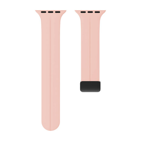 Strap-it Strap-it Bracelet à fermoir magnétique Apple Watch (rose clair)