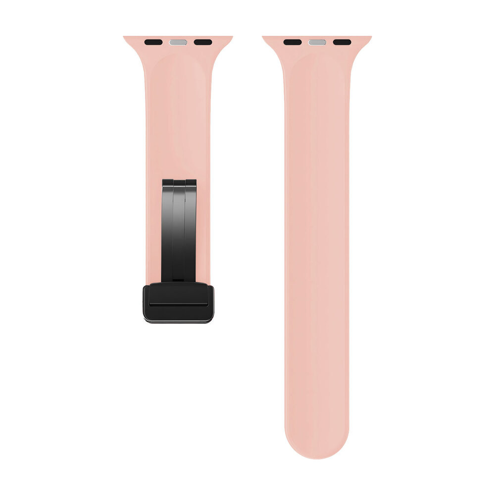 Strap-it Strap-it Bracelet à fermoir magnétique Apple Watch (rose clair)