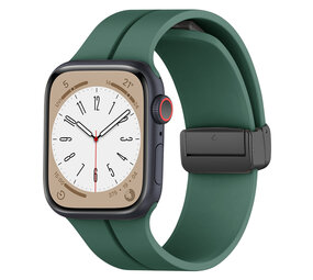 Strap-it Bracelet à fermoir magnétique Apple Watch (viridien)