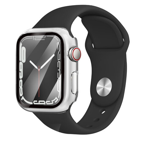 Strap-it Strap-it Coque rigide avec verre Apple Watch (transparent)