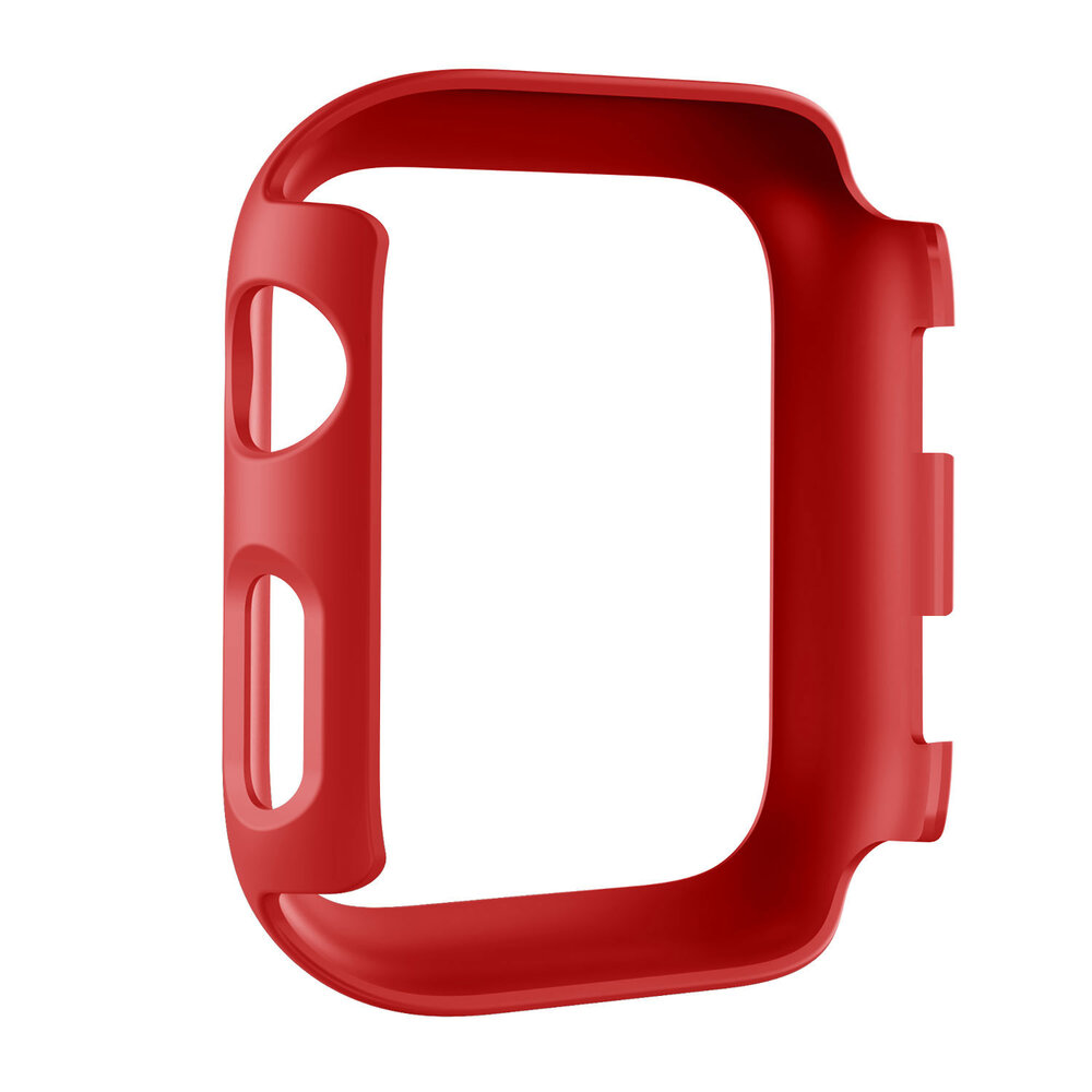Strap-it Strap-it Coque rigide avec verre Apple Watch (rouge)