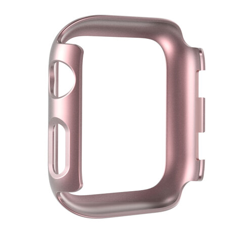 Strap-it Strap-it Coque rigide avec verre Apple Watch (rose)